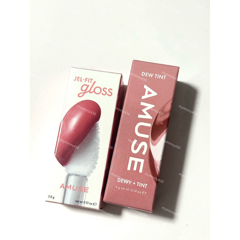 Amuse dew tint / Amuse jel-fit gloss ของใหม่ออกช้อป