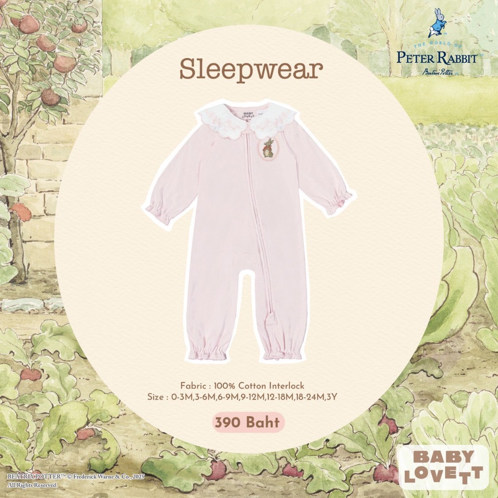 [Babylovett] 29 (Ep.3) Peter Rabbit - Sleepwear