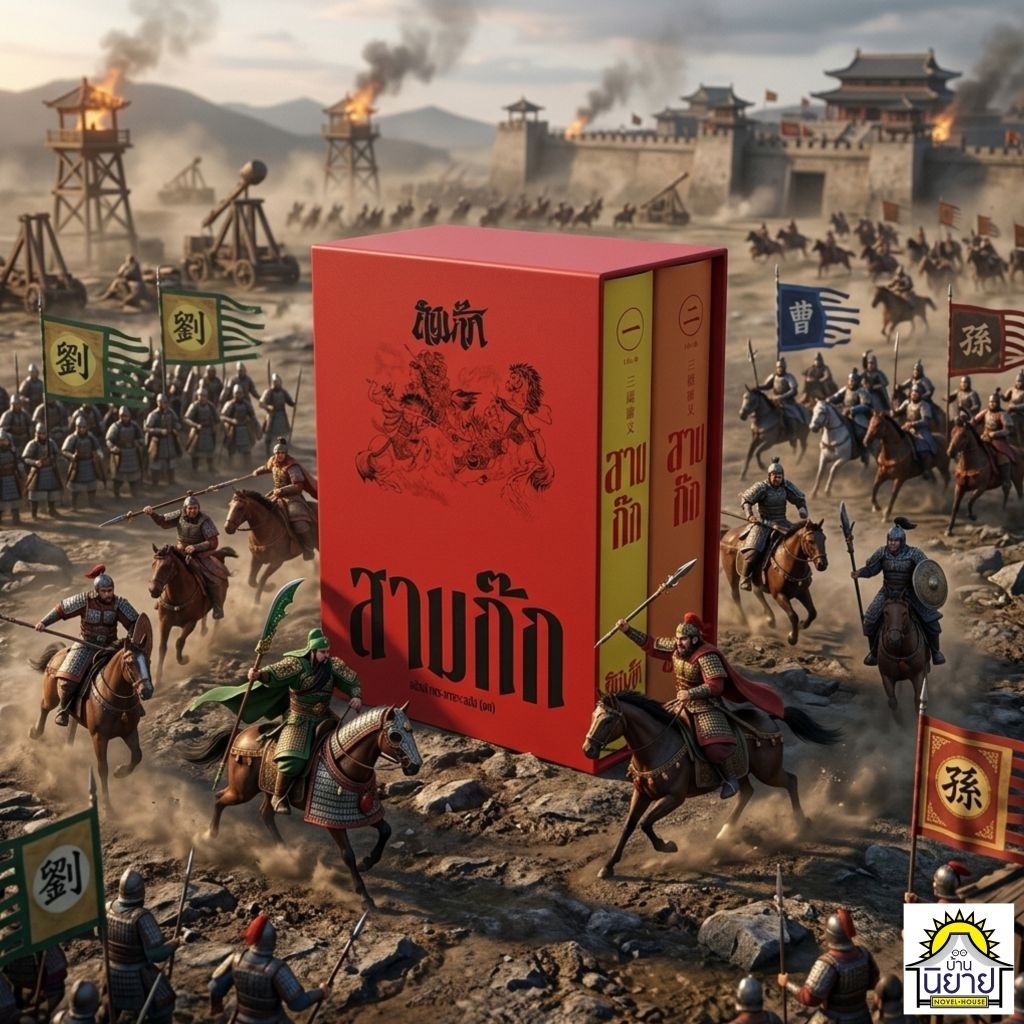 หนังสือ สามก๊ก ฉบับเจ้าพระยาพระคลัง (หน) ปกแข็ง BOX SET เล่ม1-2 จบ ปกใหม่ (มือหนึ่งในซิลพร้อมส่ง)