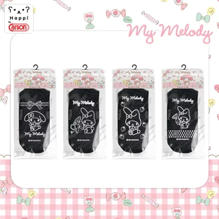 (ขอบิลเบิกรร.ทักแชท)(6คู่ขึ้นไปคู่ละ38)ถุงเท้าลายลิขสิทธิ์ Happi by Carson ลาย Mymelody ข้อสั้นมีกันลื่น