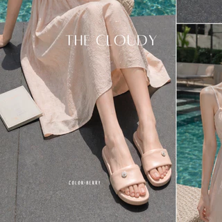 The Cloudy - Souta☁️ รองเท้าแฟชั่นผู้หญิง แบบสวม หนังนิ่ม พื้นนุ่ม >> ไซส์ 35-45*หน้าเท้าอวบแนะนำไซส์+1*