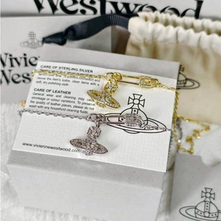 พร้อมส่ง💎Vivienne Westwood Lucrece Pendant Necklace⚡️แท้💯ผ่อน0%10เดือน
