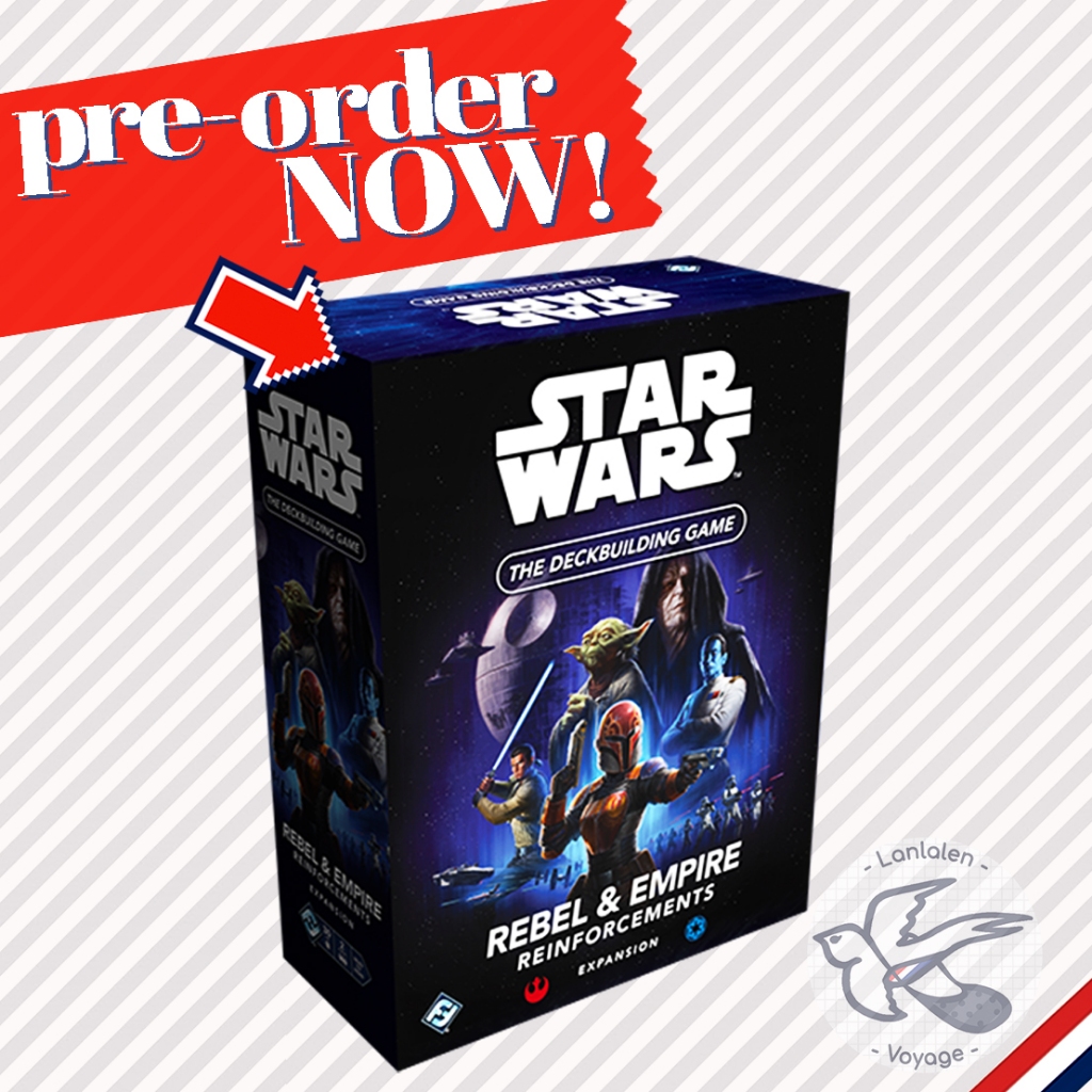 [Pre-Order WAVE 2] Star Wars The Deckbuilding Game Rebel & Empire Reinforcements Expansion [Boardgame]