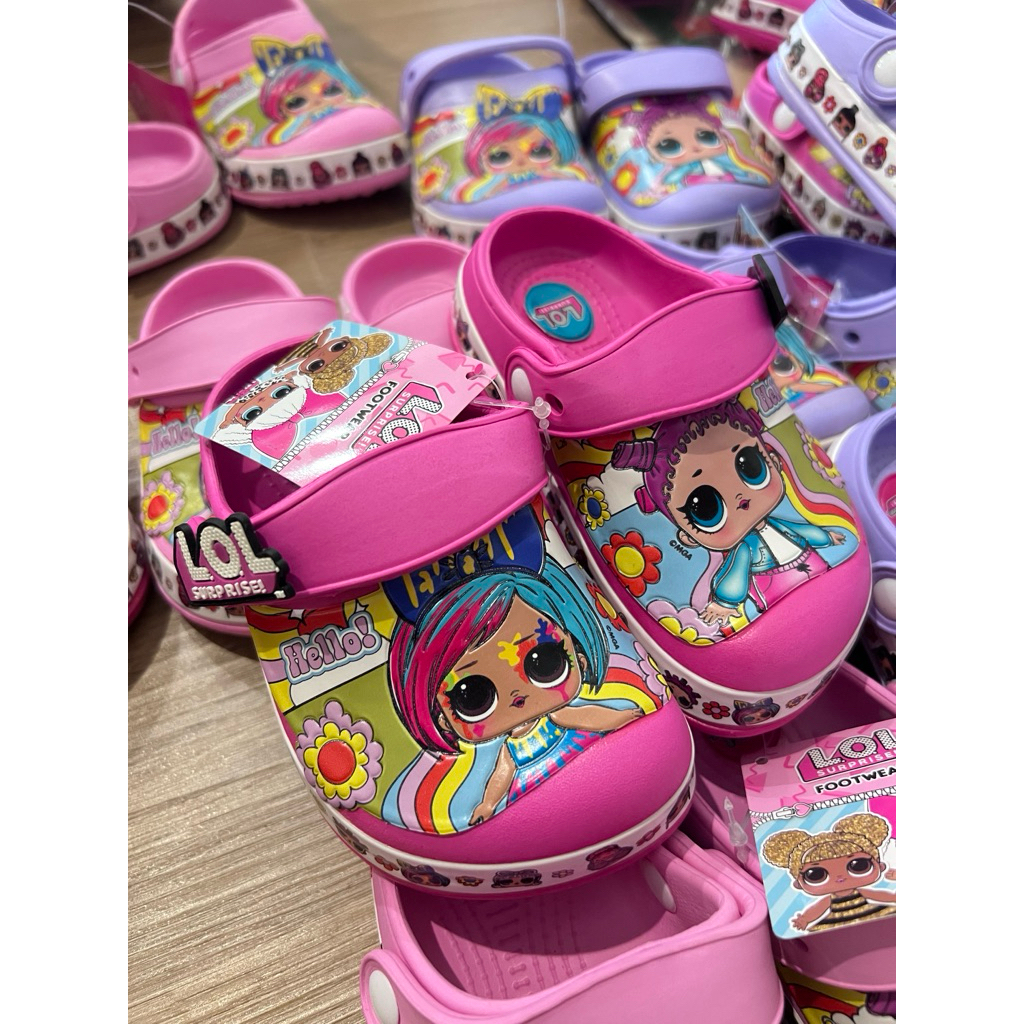 ✿ New : รองเท้า ลิขสิทธิ์ LOL สีบานเย็น ราคาถูก Shopee Lazada