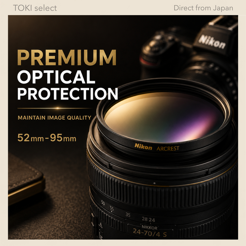 Nikon ARCREST Protection Filter Premium Optical Lens Protector 52mm-95mm Multi Size