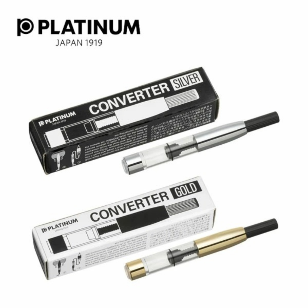ตัวแปลงหมึก PLATINUM สำหรับปากกาหมึกซึม - สีเงิน 700A / สีทอง 800A
