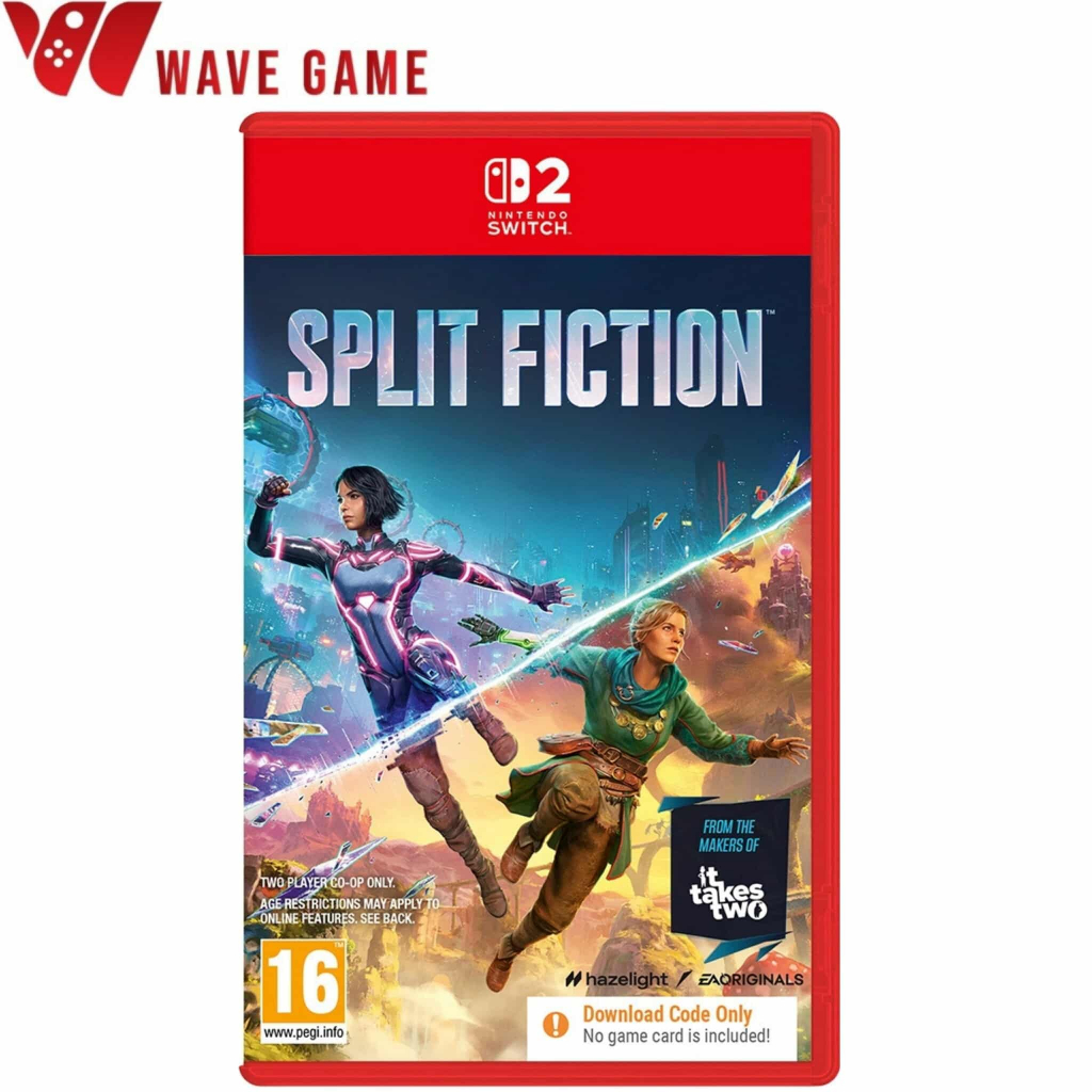 nintendo switch 2 split fiction ( region as HK version ) coed only no game card ns2