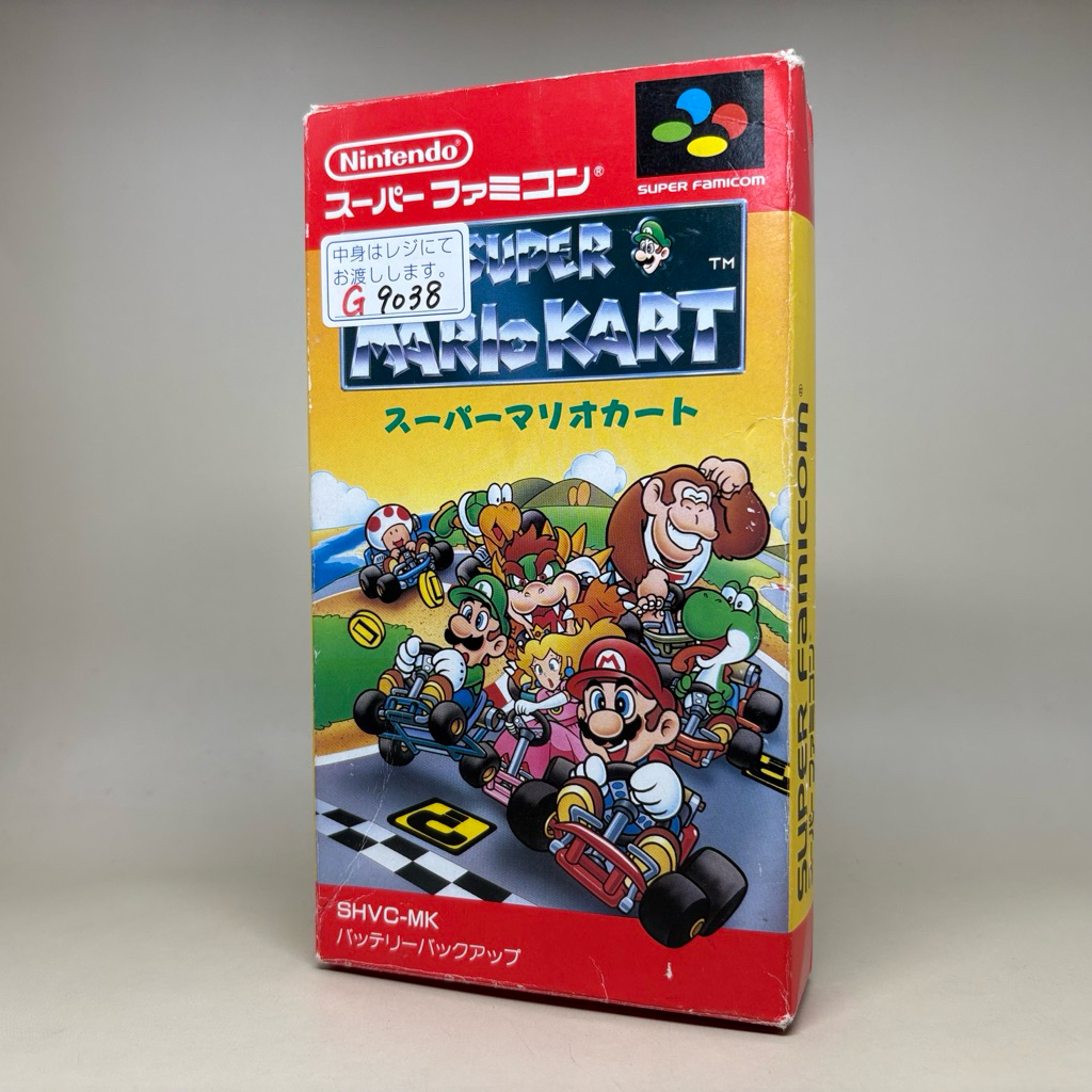 🇯🇵 *Super Mario Kart (SFC) w/box | ตลับแท้ครบกล่อง Nintendo Super Famicom Cartridge Original Japanes