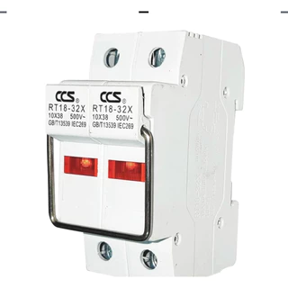 ฐานฟิวส์ / กระบอกฟิวส์ Fuse Base รุ่น RT18-32 แบรนด์ CCS