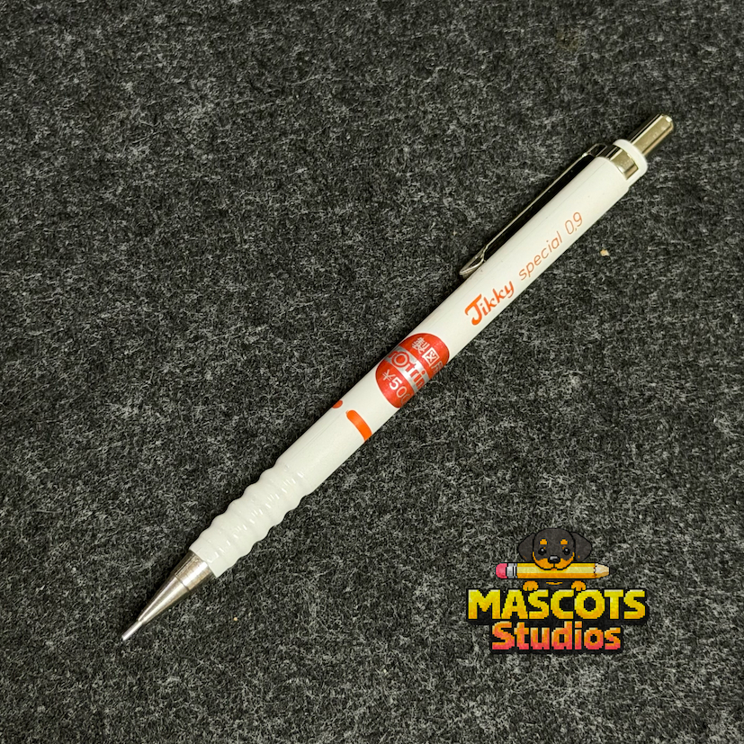 [302I] ดินสอกดวินเทจ rOtring Tikky Special 0.9mm สีขาว [W. Germany] รุ่นแรก Mk1 ของแท้ (NOS)