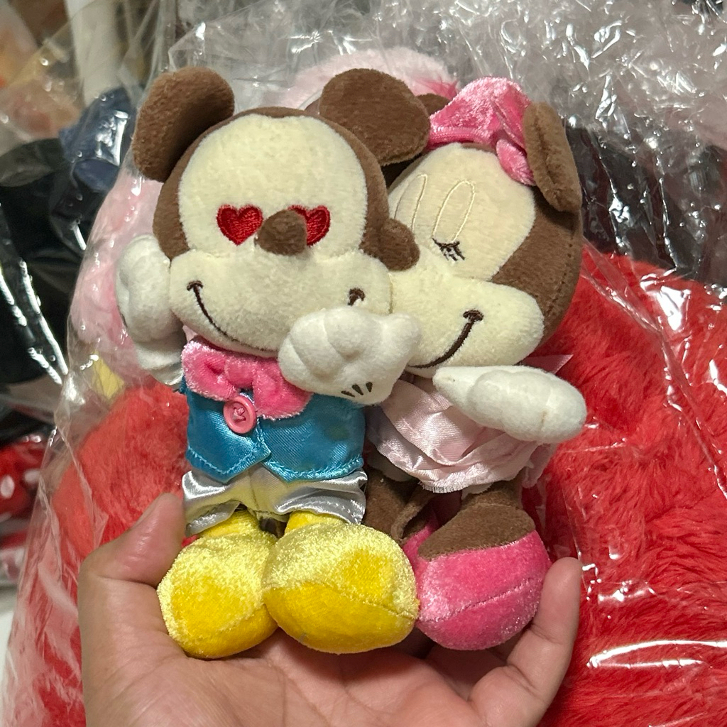 ตุ๊กตา Mickey Mouse Minnie Mouse Sega ญี่ปุ่น มือสอง