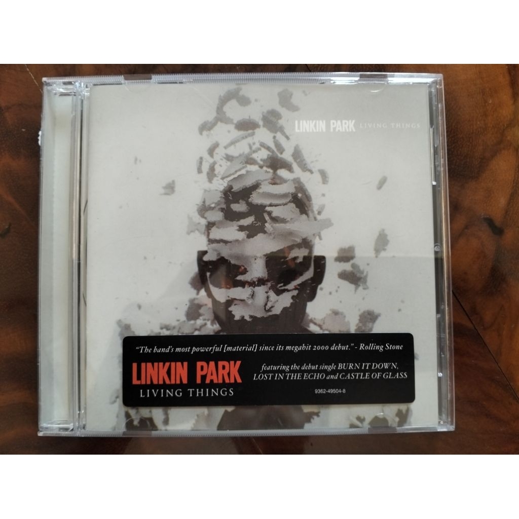 ซัดีเพลง cd music linkin park Living Things แผ่นนอก มือสอง สภาพดี