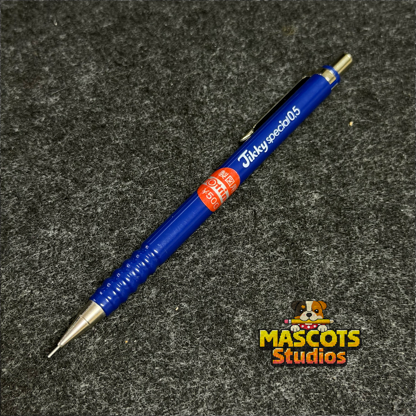 [304I] ดินสอกดวินเทจ rOtring Tikky Special 0.5mm สีน้ำเงิน (Blue) รุ่นแรก Mk1 ของแท้ (NOS)