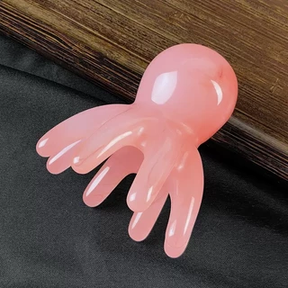 🔥ส่งด่วนทันที🔥 ที่นวดหัวปลาหมึก สีชมพู Routine Scalp Massager Pink | คลายเครียด ผ่อนคลาย กระตุ้นผม