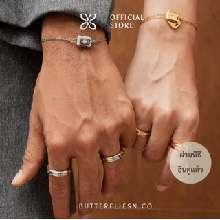 BUTTERFLIESN.CO แหวนโอมหมุนได้ ॐ กันน้ำ ไม่ลอก 2026 ผ่านพิธีแท้ เสริมมงคลครบด้าน การเงิน การงาน ความรัก
