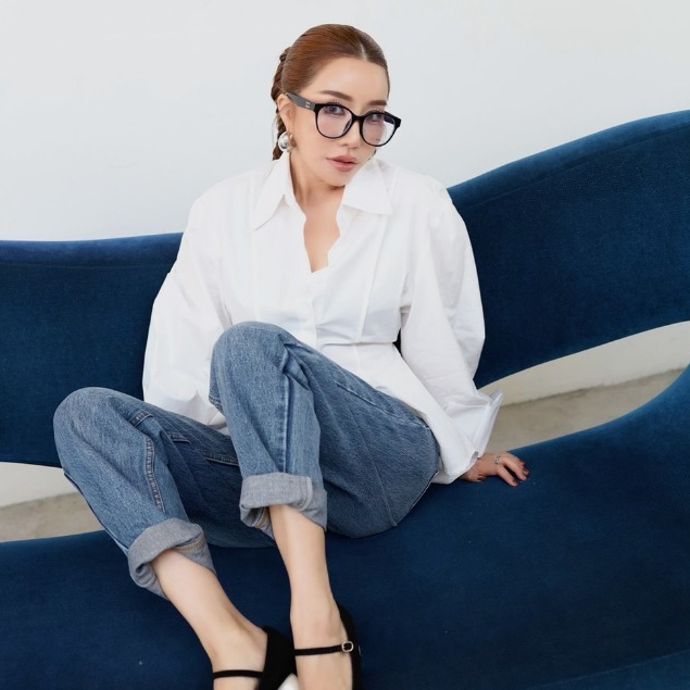ยีนส์พาวเวอร์พับ Umber #1054