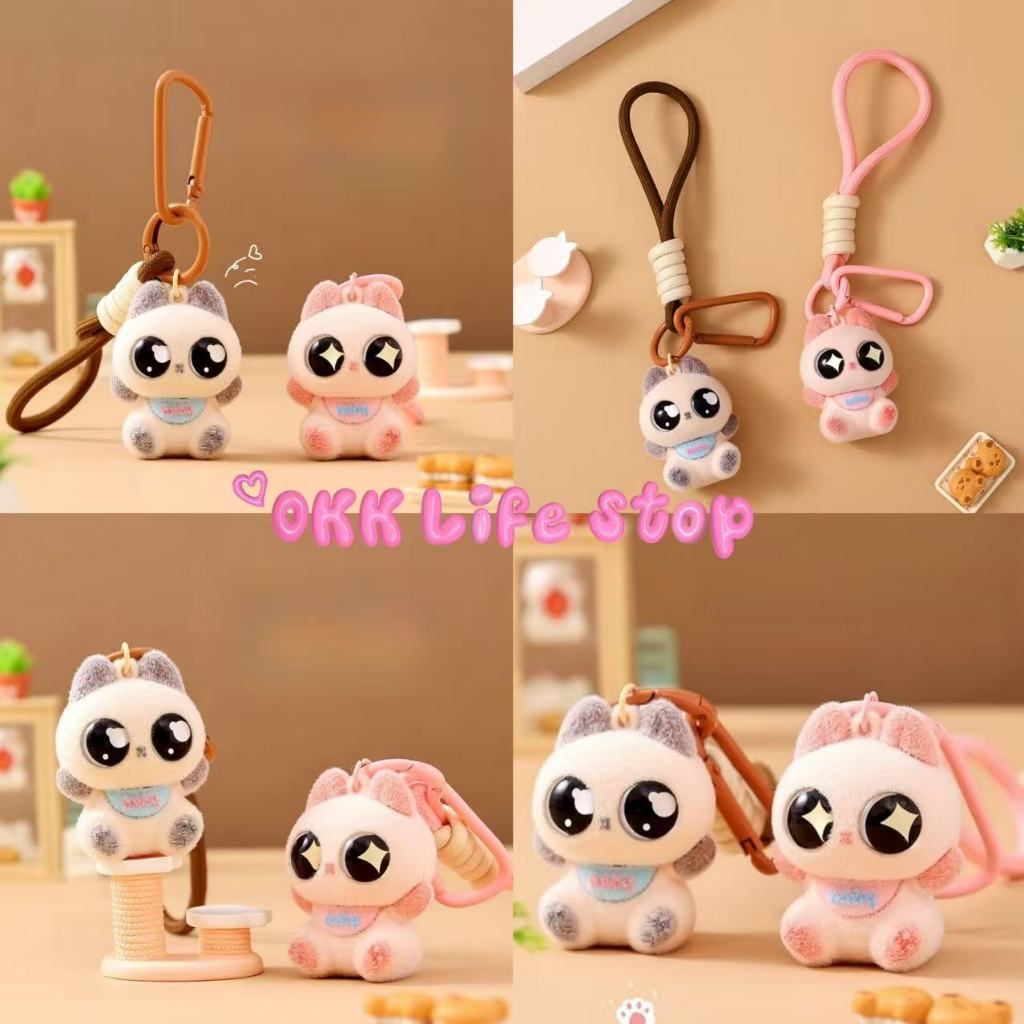 OKK Life Stop(A088)*พร้อมส่งในไทย*ตุ๊กตาแมวห้อยกระเป๋า สายคิวท์ต้องมี 🐾