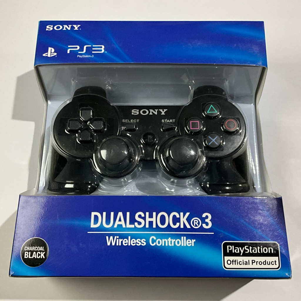 Sony DualShock 3 Wireless Controller PS3 Original Charcoal Black Bluetooth