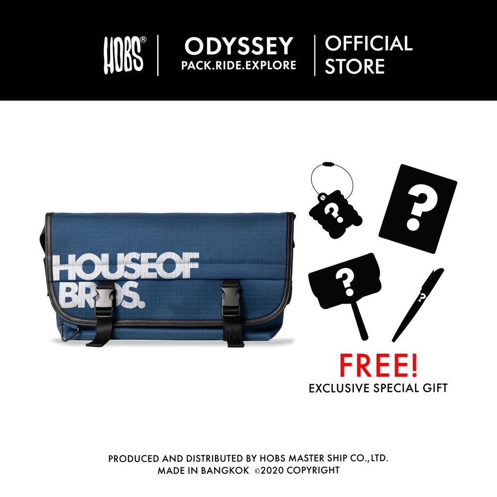 Hobs® กระเป๋าสะพายข้างฮอบส์  | Odyssey Heavy-Duty Fabric Series | Bike bags | Earbuds Pouch