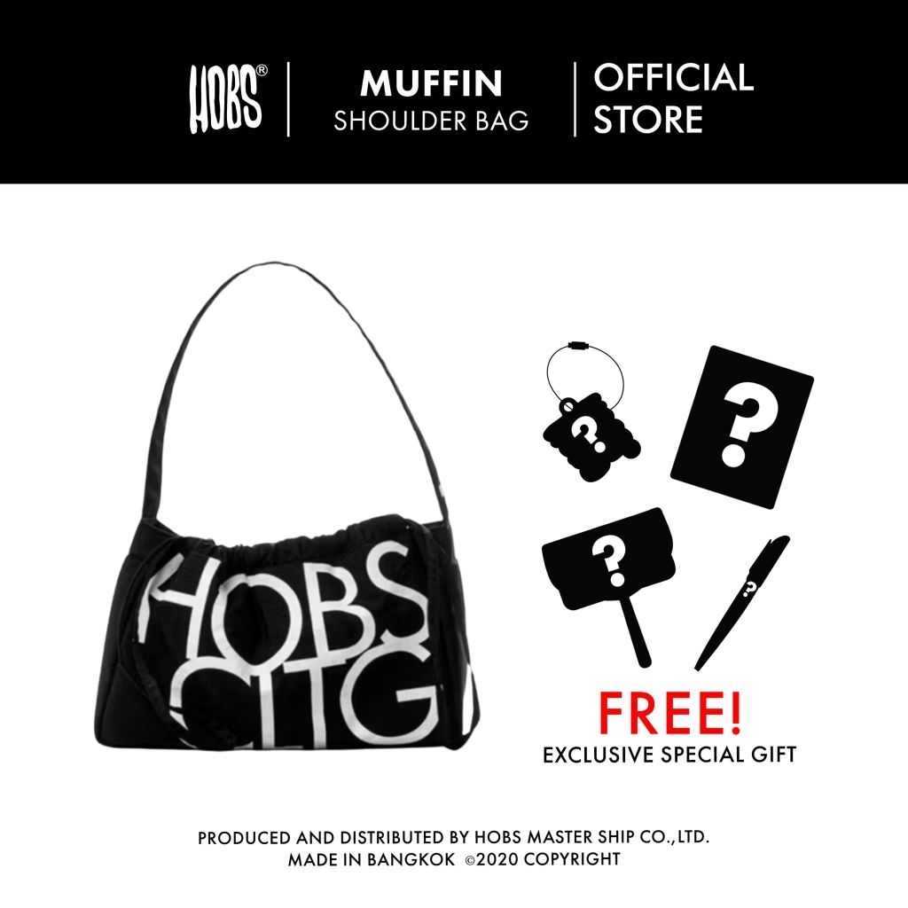 Hobs® กระเป๋านุ่มนิ่ม สะพายไหล่ | MUFFIN shoulder bag