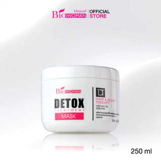 Biowoman ไบโอวูเมนส์ ดีท๊อกซ์ ทรีทเม้นท์ มาส์ค 250 ml.