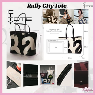 (**พร้อมส่ง)✅Rally Mini City Tote Bag กระเป๋าทรง แท้ Rally Loop Bag Valentine's Limited กระเป๋าถือ สะพายข้าง RallyTheBag
