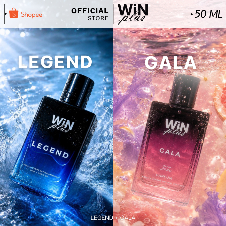 WiNPlus Perfume SET Jack and Rose (เลเจนด์ + กาล่า)