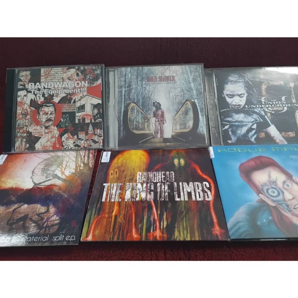 CD Kula Shaker / Radiohead / Erika Tuthill / Jocelyn Mania / Narcissus / The Shitmen สภาพตามรูปปก ZA290(101-150)