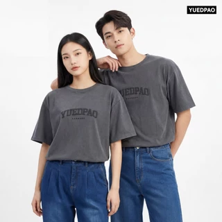 Yuedpao Oversized Minimal Street 2026 เสื้อยืดโอเวอร์ไซส์ ผ้าหนาทรงสวย ยับยาก รีดง่าย เสื้อสกรีน (12 ลาย)