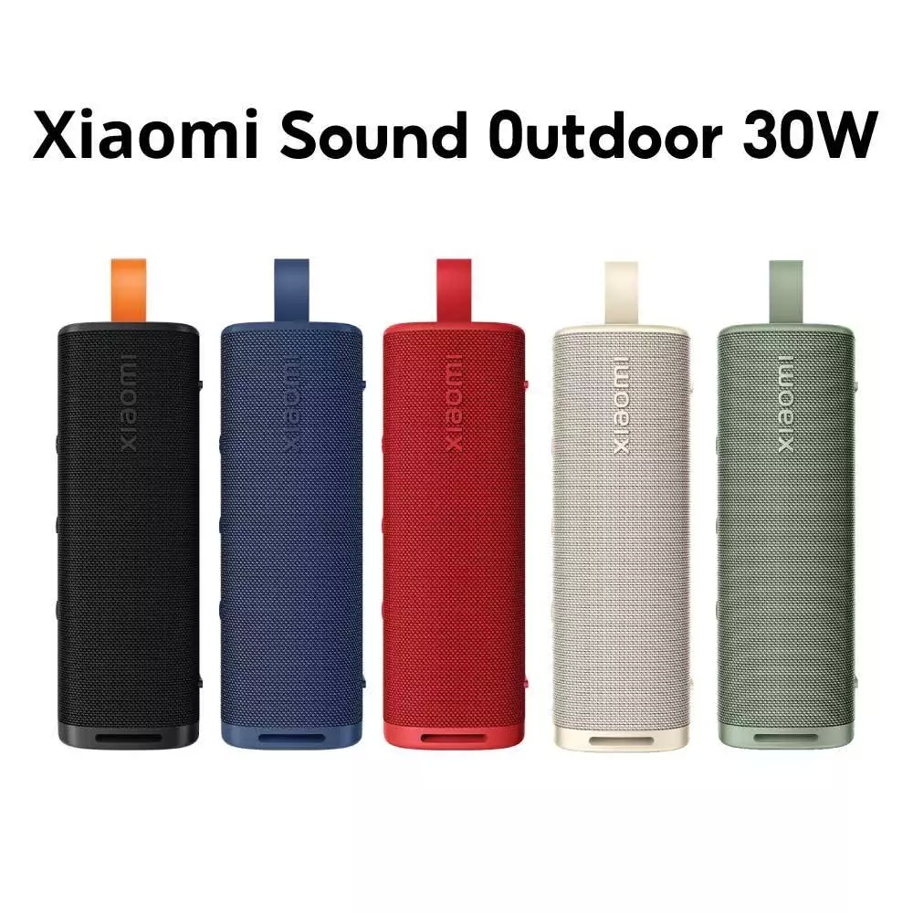Xiaomi Sound Outdoor 30W ลำโพงบลูทูธ เสียงแบบไดนามิก กันน้ำกันฝุ่น IP67 ยาวนานถึง 12 ชั่วโมง