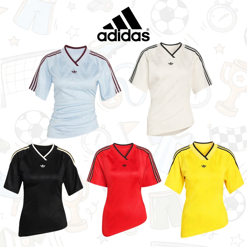 Adidas Rouched Football Jersey เสื้อบอลหญิงทรงเข้ารูป