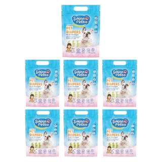 Sukina Petto Diaper ผ้าอ้อมสัตว์เลี้ยง ขนาด size XSSS , SSS , SS , S , M , L และ XL