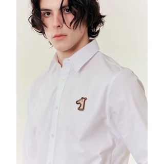 S26MD SMILEYHOUND RIBBON LOGO SHIRT