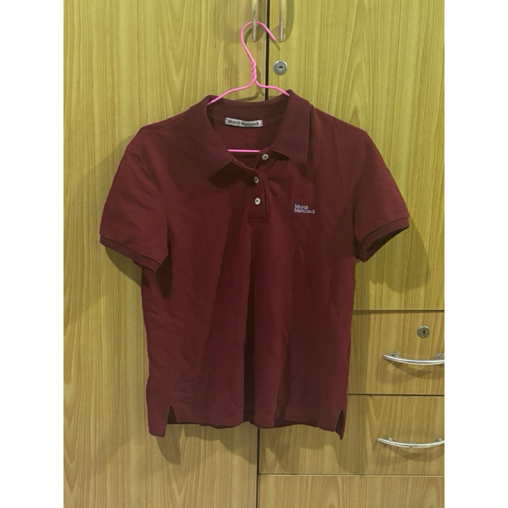 USED Mardi Mercredi Polo ของแท้