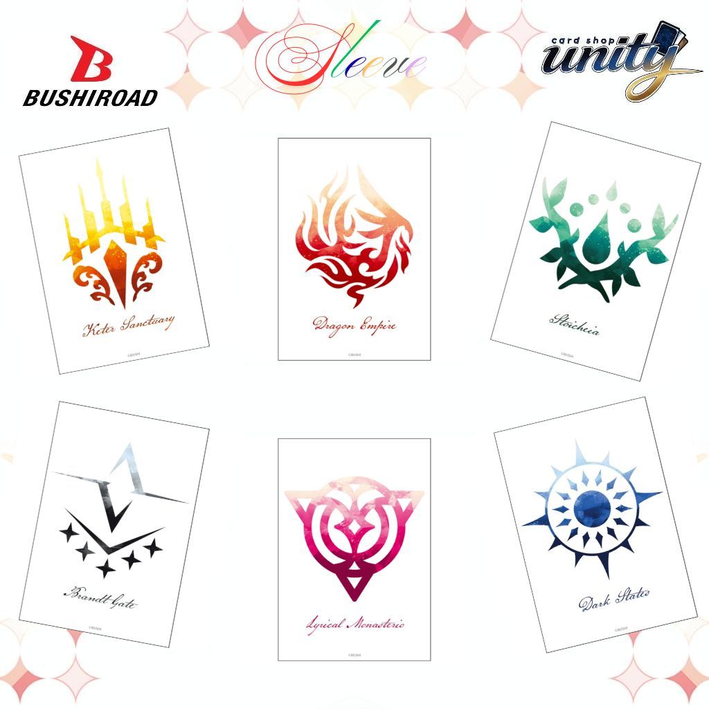 Bushiroad Card Fest 2026 Mini Sleeve Vanguard Nation White Ver. [แยก 50ใบ]