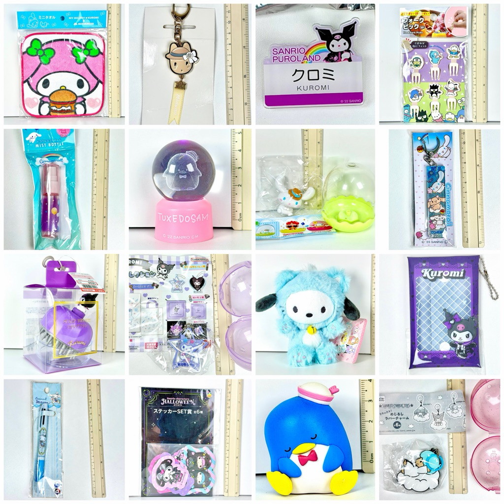 ของแท้ พร้อมส่ง ส่งไว ลิขสิทธิ์ Sanrio ซานริโอ้ โมเดล หุ่น ของเล่น ตุ๊กตา ฟิกเกอร์ พวงกุญแจ ของเล่น สะสม