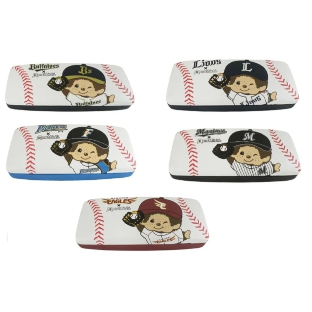 ของแท้จากญี่ปุ่น 🇯🇵 กล่องแว่น Monchhichi x Team Collaboration Eyeglasses Case