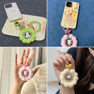 [พร้อมส่งจากไทย]พวงปอมนุ่มๆห้อยมือถือ ที่ห้อยมือถือน่ารัก สายคล้องโทรศัพท์ by bonbon cuteshop