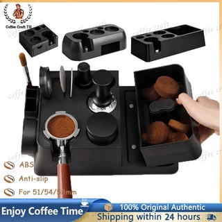 ABS Tamping Station Tamper Holder Tamping Base ฐานผู้ถืออุปกรณ์เสริมกาแฟอเนกประสงค์