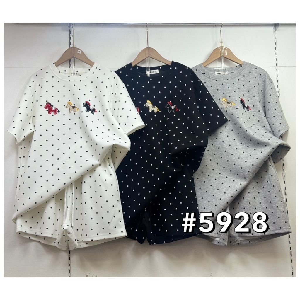 ชุดเซท 2 ชิ้น (มี 2 แบบ หลายสี) Be Chic เสื้อโอเวอร์ไซส์ + กางเกงขาสั้น ผ้าเนื้อดีงานสวย ชุดใส่เที่ยว