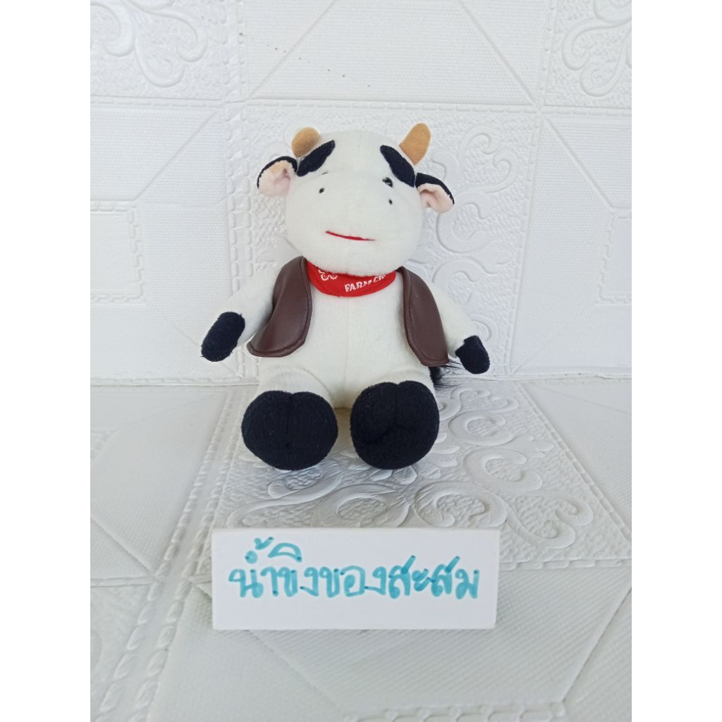 ตุ๊กตา"วัว"พรีเมี่ยม"FARM CHOKCHAI"ฟาร์มโชคชัย"ชุดคาวบอย"ขนาด : 6 นิ้ว
"สินค้ามือสอง อาจมีตำหนิหรือร