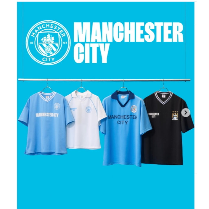 [รับหิ้วแท้ 100%] เสื้อยืด เสื้อฮู้ด GU x Manchester City คอลเลกชันพิเศษ แมนฯ ซิตี้ พรีออเดอร์