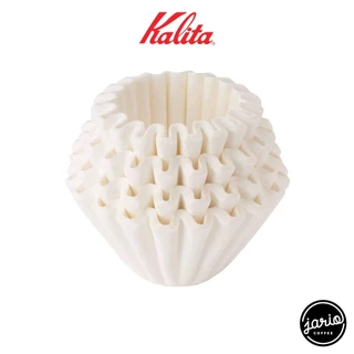 Jario x Kalita Wave กระดาษกรองกาแฟแบบหยัก 100 แผ่น KWF-155/185 Kalita Wave Coffee Filter 100 Sheets