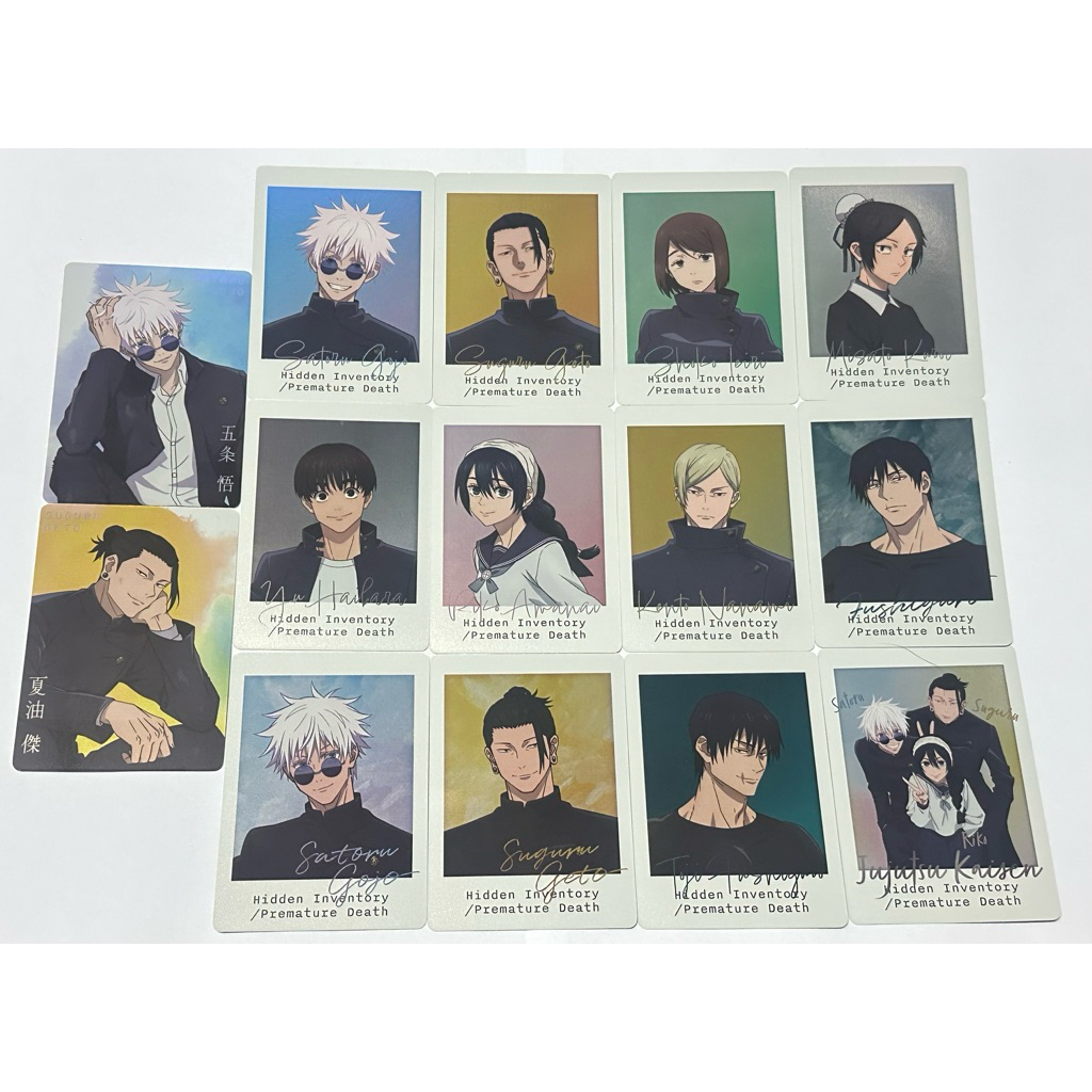 (Sale 🔥🔥) การ์ดมหาเวทย์ผนึกมาร (Jujutsu Kaisen) JJK UNIPOP/UJBKK Ani-one Pop-up