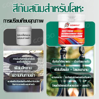 สีกันสนิมเหล็กคุณภาพสูง สีทาเหล็ก สีน้ำสีโลหะ ทนแดด ทนฝน ป้องกันสนิมยาวนาน สำหรับงานเหล็กทุกประเภท สีรองพื้นสนิม