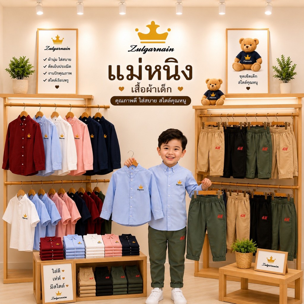 >>>New Set shirt Zulgarnain Collection <<< ชุดเซทเสื้อเชิ้ตคู่กางเกงขายาว หรู ดูดี สุภาพ ออกงานได้ ใส่เรียนก็ดี