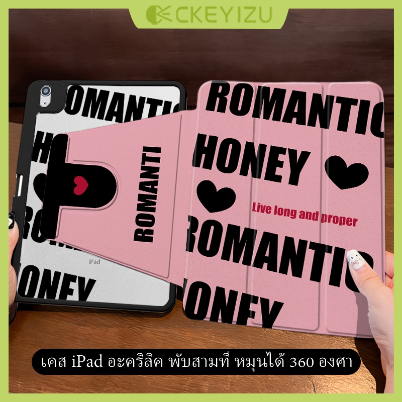 CKYZ พร้อมส่ง เคส iPad Gen11 Air8 11/13 Gen12 2026 ที่ใส่ปากกา ปาร์ตี้บันนี่ case iPad Air7 Air6/5 G
