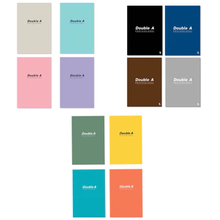 สมุดบันทึกขนาด158x235มม.70แกรมมี24แผ่นมีเส้นบันทัด