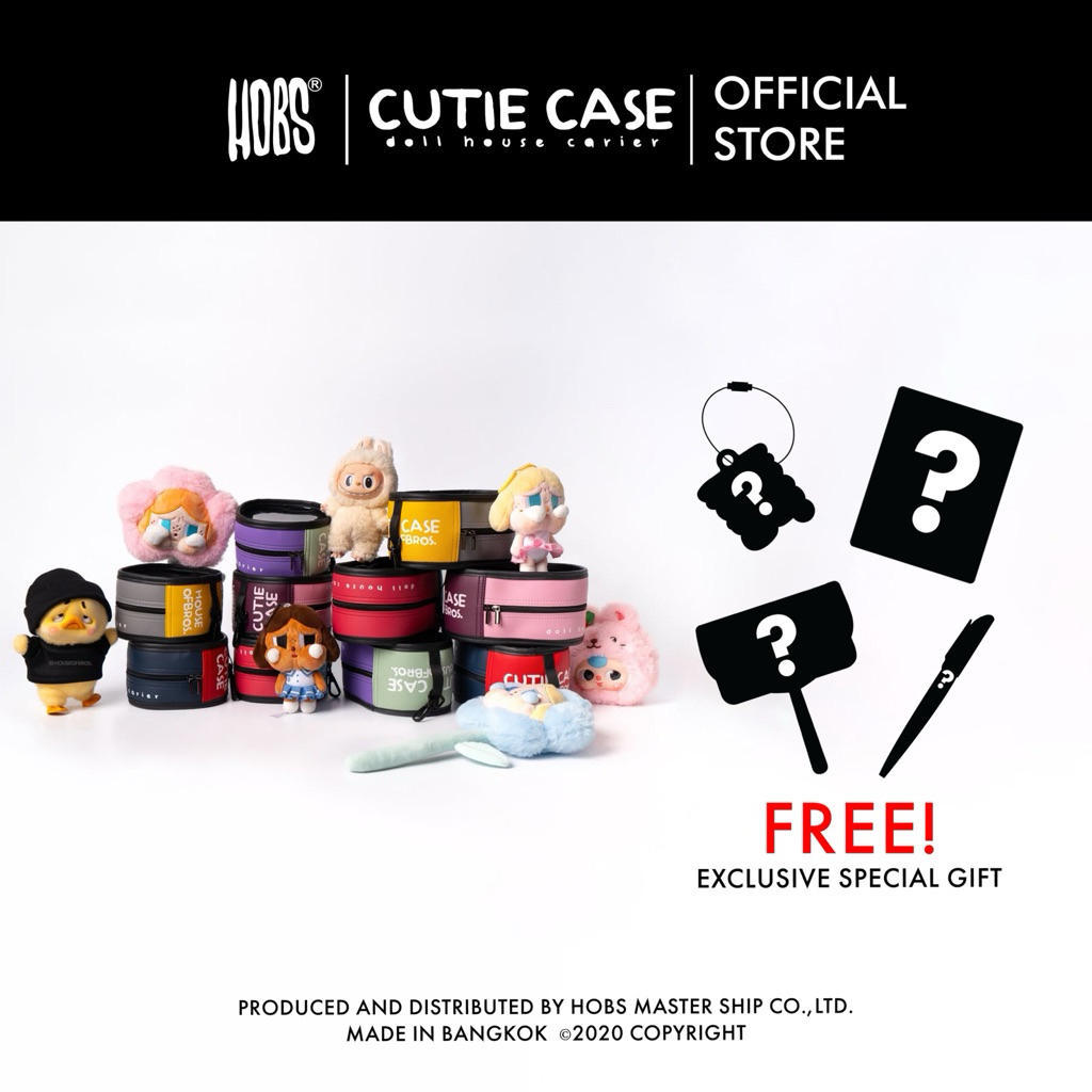 Hobs® กระเป๋าตุ๊กตา | กระเป๋า Art toy | CUTIE CASE | DOLL HOUSE CARIER