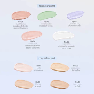 Meilinda คอนซีลเลอร์ / คอเรคเตอร์ Creamy Blending Concealer Corrector เมลินดา กลบรอย 4g. MC8019-8020